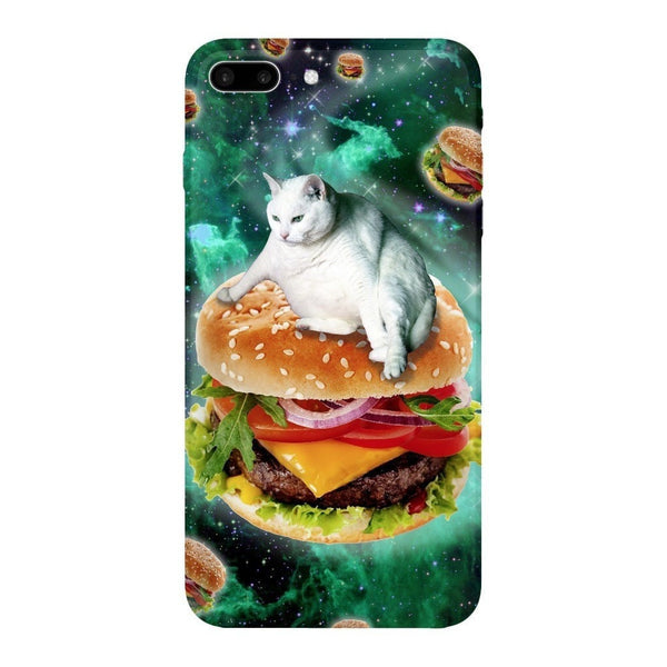 Hamburger Cat Smartphone Case-Gooten-iPhone 7 Plus-| All-Over-Print Everywhere - Designed to Make You Smile