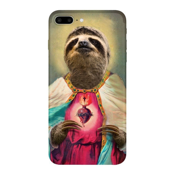 Sloth Jesus Smartphone Case-Gooten-iPhone 7 Plus-| All-Over-Print Everywhere - Designed to Make You Smile