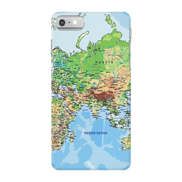 World Map Europe & Asia Smartphone Case-Gooten-iPhone 7-| All-Over-Print Everywhere - Designed to Make You Smile