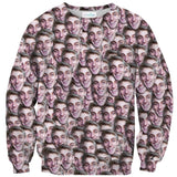 Your Face Custom Sweater-Shelfies-| All-Over-Print Everywhere - Designed to Make You Smile