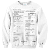 Canadian Immigration Form Sweater-Subliminator-| All-Over-Print Everywhere - Designed to Make You Smile