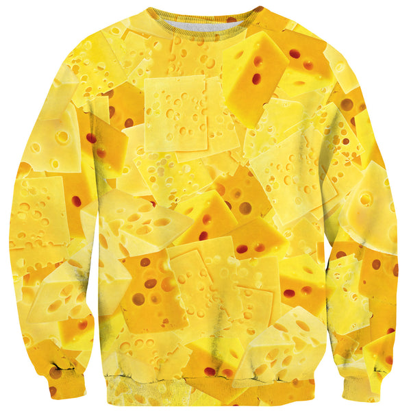 Cheezy Sweater-Shelfies-| All-Over-Print Everywhere - Designed to Make You Smile