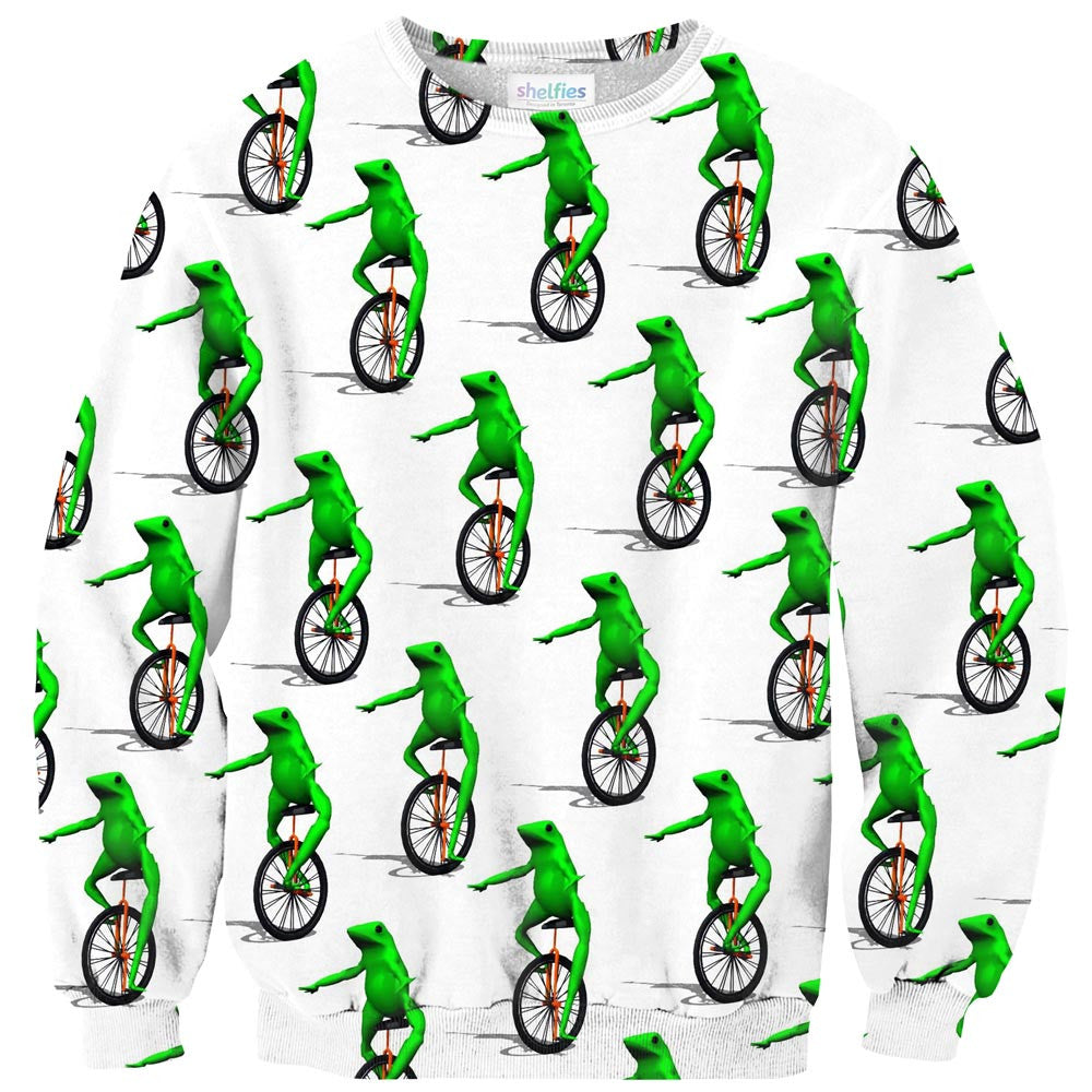 Dat Boi Sweater-Shelfies-| All-Over-Print Everywhere - Designed to Make You Smile