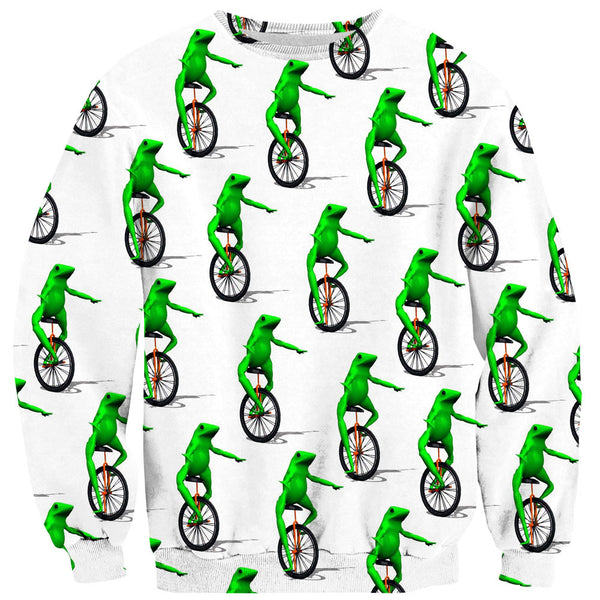 Dat Boi Sweater-Shelfies-| All-Over-Print Everywhere - Designed to Make You Smile
