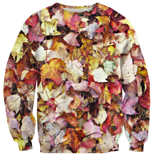 Fall Leaves Sweater-Shelfies-| All-Over-Print Everywhere - Designed to Make You Smile