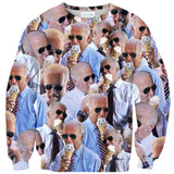 Joe Biden Ice Cream Invasion Sweater-Subliminator-| All-Over-Print Everywhere - Designed to Make You Smile