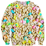 Marshmallow Cereal Sweater-Subliminator-| All-Over-Print Everywhere - Designed to Make You Smile