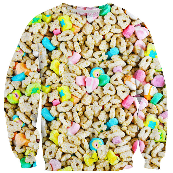 Marshmallow Cereal Sweater-Subliminator-| All-Over-Print Everywhere - Designed to Make You Smile