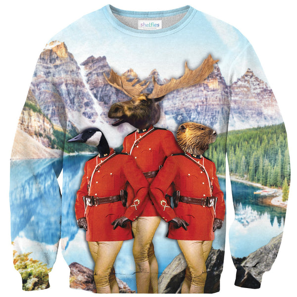 The Most Canadian Thing Ever Sweater-Subliminator-| All-Over-Print Everywhere - Designed to Make You Smile