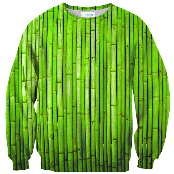 Bamboo Sweater-Shelfies-| All-Over-Print Everywhere - Designed to Make You Smile