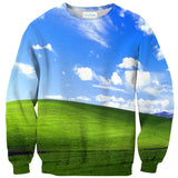 Bliss Screensaver Sweater-Subliminator-| All-Over-Print Everywhere - Designed to Make You Smile