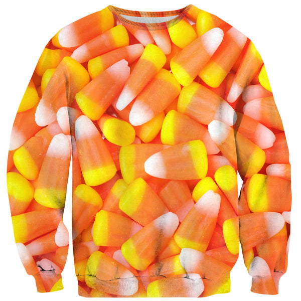Candy Corn Invasion Sweater-Shelfies-| All-Over-Print Everywhere - Designed to Make You Smile