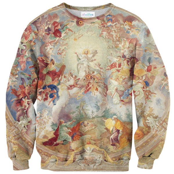 He Has Spoken Sweater-Subliminator-| All-Over-Print Everywhere - Designed to Make You Smile