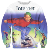 Internet Kids Sweater-Subliminator-| All-Over-Print Everywhere - Designed to Make You Smile