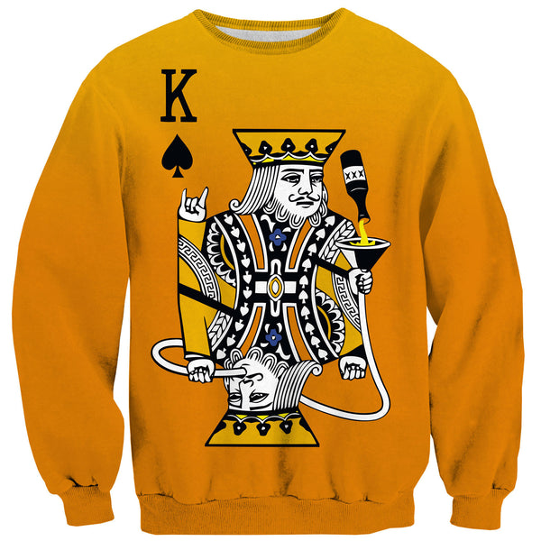 Kingsday Sweater-Shelfies-| All-Over-Print Everywhere - Designed to Make You Smile