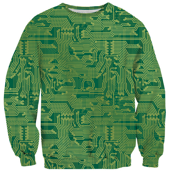 Microchip Sweater-Shelfies-| All-Over-Print Everywhere - Designed to Make You Smile