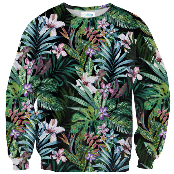 Tropic Sweater-Shelfies-| All-Over-Print Everywhere - Designed to Make You Smile
