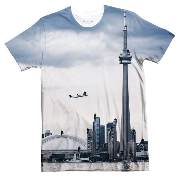 2 Many Views T-Shirt-Shelfies-| All-Over-Print Everywhere - Designed to Make You Smile