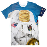 Astronaut Pancakes T-Shirt-Subliminator-| All-Over-Print Everywhere - Designed to Make You Smile