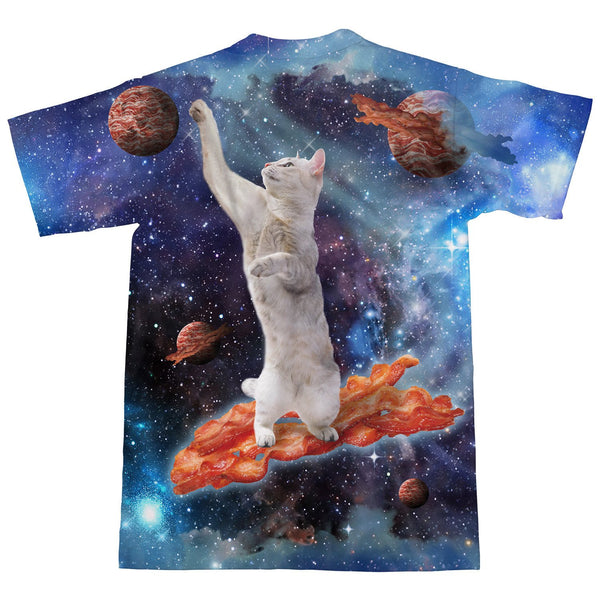 Bacon Cat T-Shirt-Subliminator-| All-Over-Print Everywhere - Designed to Make You Smile