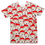 Emoji Santa Invasion T-Shirt-Shelfies-| All-Over-Print Everywhere - Designed to Make You Smile