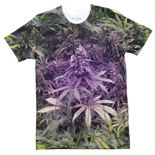 Field of Weed T-Shirt-Subliminator-| All-Over-Print Everywhere - Designed to Make You Smile