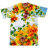 Floral Clouds T-Shirt-Shelfies-| All-Over-Print Everywhere - Designed to Make You Smile
