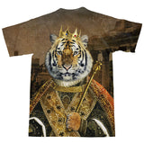 Tiger Emperor T-Shirt-Shelfies-| All-Over-Print Everywhere - Designed to Make You Smile