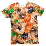 Veggie Pizza T-Shirt-Subliminator-| All-Over-Print Everywhere - Designed to Make You Smile