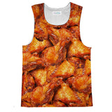 Chicken Wings Tank Top-kite.ly-| All-Over-Print Everywhere - Designed to Make You Smile
