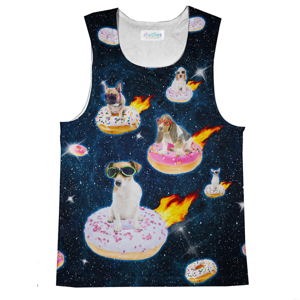 Dogs n Donuts Tank Top-kite.ly-| All-Over-Print Everywhere - Designed to Make You Smile
