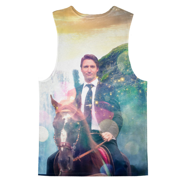 Dreamy Trudeau Tank Top-kite.ly-| All-Over-Print Everywhere - Designed to Make You Smile