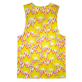 Fire Emoji Invasion Tank Top-kite.ly-| All-Over-Print Everywhere - Designed to Make You Smile