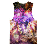 Fireworks Tank Top-kite.ly-| All-Over-Print Everywhere - Designed to Make You Smile
