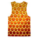 Honeycomb Tank Top-kite.ly-| All-Over-Print Everywhere - Designed to Make You Smile