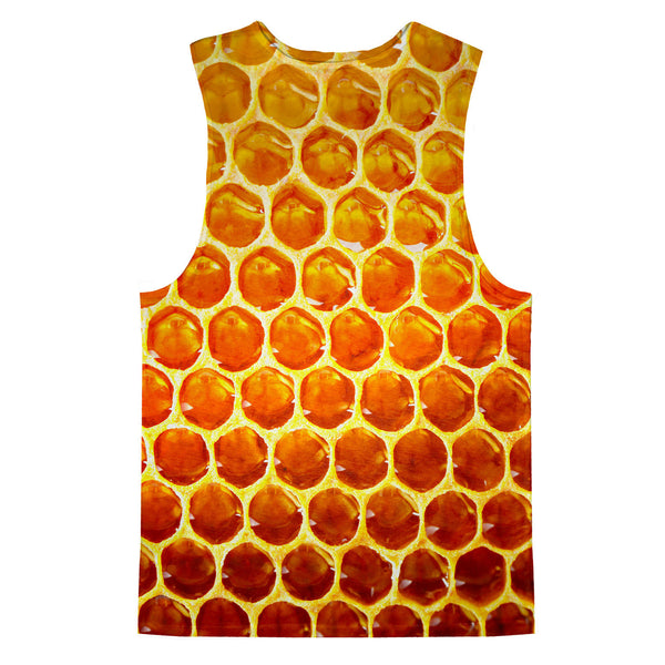 Honeycomb Tank Top-kite.ly-| All-Over-Print Everywhere - Designed to Make You Smile