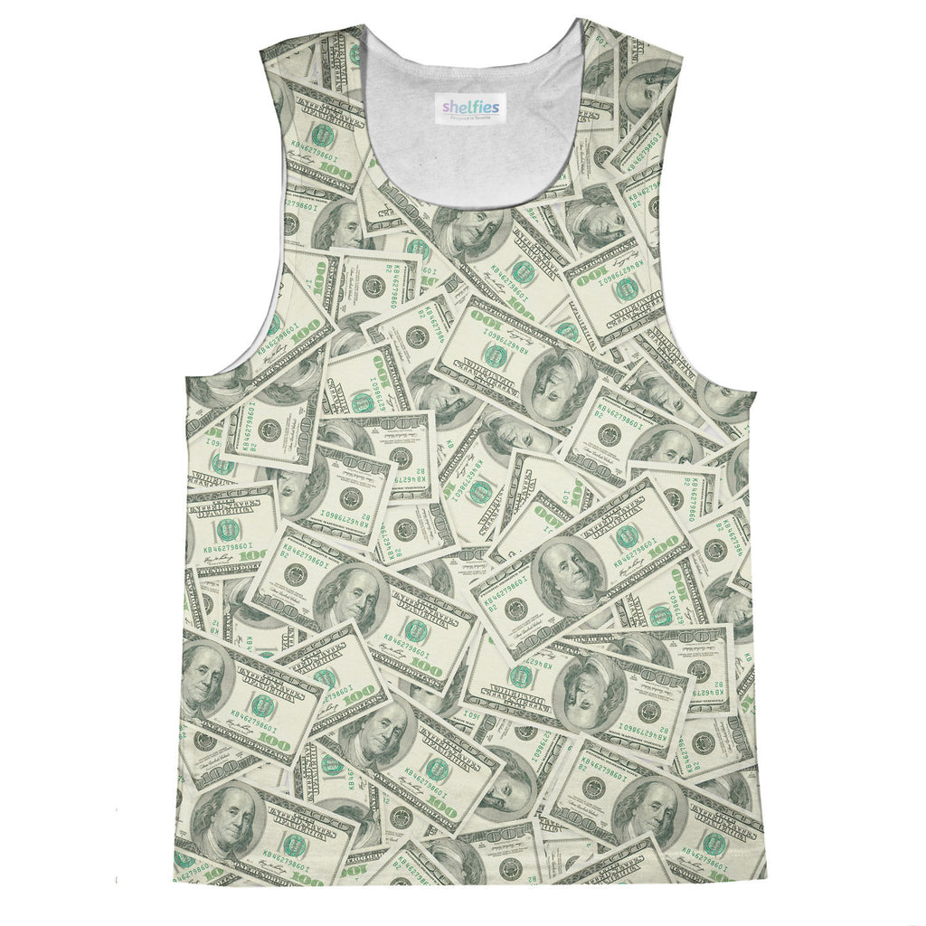 Money Invasion "Baller" Tank Top-kite.ly-| All-Over-Print Everywhere - Designed to Make You Smile