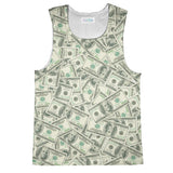 Money Invasion "Baller" Tank Top-kite.ly-| All-Over-Print Everywhere - Designed to Make You Smile