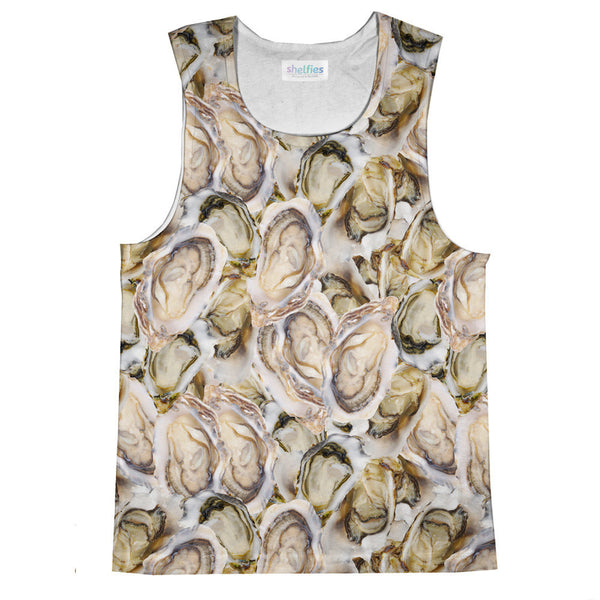 Oyster Invasion Tank Top-kite.ly-| All-Over-Print Everywhere - Designed to Make You Smile