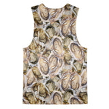 Oyster Invasion Tank Top-kite.ly-| All-Over-Print Everywhere - Designed to Make You Smile