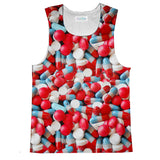 Pills Invasion Tank Top-kite.ly-| All-Over-Print Everywhere - Designed to Make You Smile