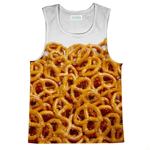 Pretzel Invasion Tank Top-kite.ly-| All-Over-Print Everywhere - Designed to Make You Smile