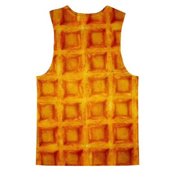 Waffle Invasion Tank Top-kite.ly-| All-Over-Print Everywhere - Designed to Make You Smile