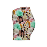 Ice Cream Invasion Workout Shorts-Shelfies-| All-Over-Print Everywhere - Designed to Make You Smile