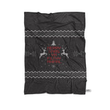 Merry X-Mas Ya Filthy Animal Blanket-Gooten-Cuddle-| All-Over-Print Everywhere - Designed to Make You Smile