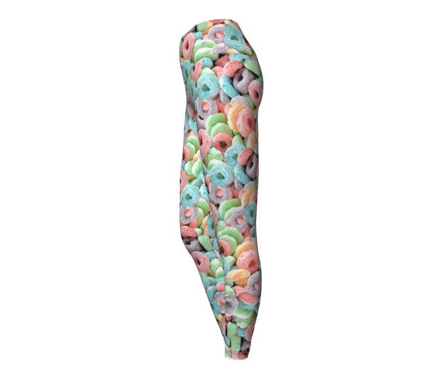 Cereal Invasion Yoga Pants-Shelfies-| All-Over-Print Everywhere - Designed to Make You Smile