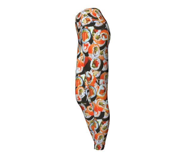 Sushi Invasion Yoga Pants-Shelfies-| All-Over-Print Everywhere - Designed to Make You Smile