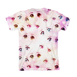 Anime Eyes Youth T-Shirt-kite.ly-| All-Over-Print Everywhere - Designed to Make You Smile