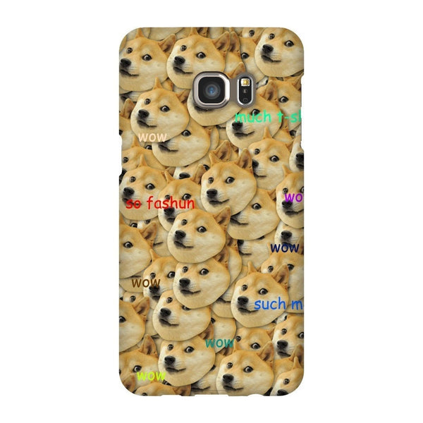 Doge "Much Fashun" Invasion Smartphone Case-Gooten-Samsung S6 Edge Plus-| All-Over-Print Everywhere - Designed to Make You Smile