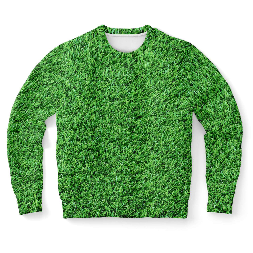 Grass Invasion Sweater-Subliminator-XS-| All-Over-Print Everywhere - Designed to Make You Smile